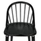 Gloster Bar Chair, Charcoal Black