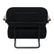 Zeus Chair with Black Cotton Fabric