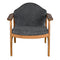 Vittorio Chair w/ Grey Fabric