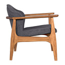 Vittorio Chair w/ Grey Fabric