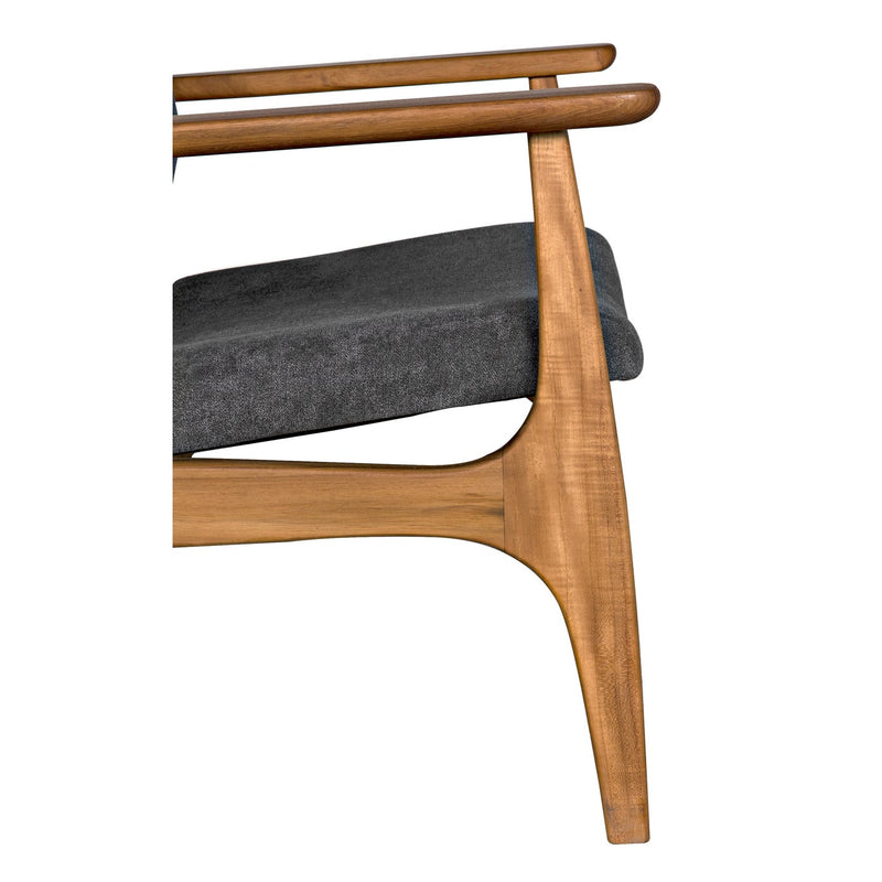 Vittorio Chair w/ Grey Fabric