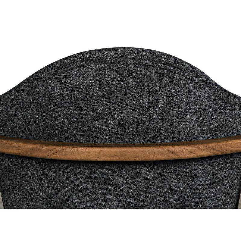 Vittorio Chair w/ Grey Fabric