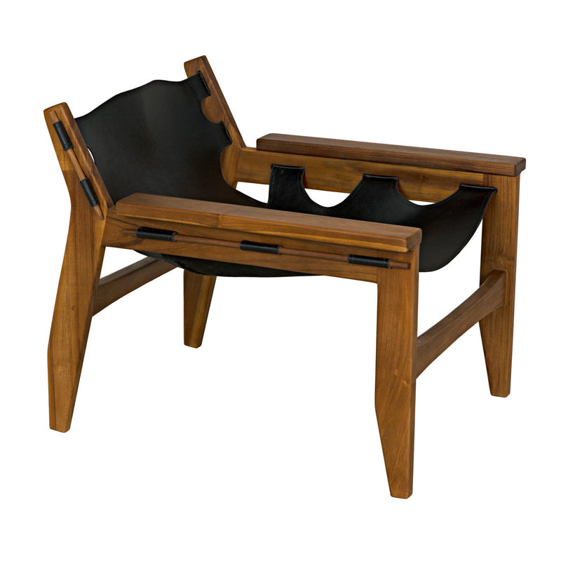 Nomo Chair, Teak with Leather