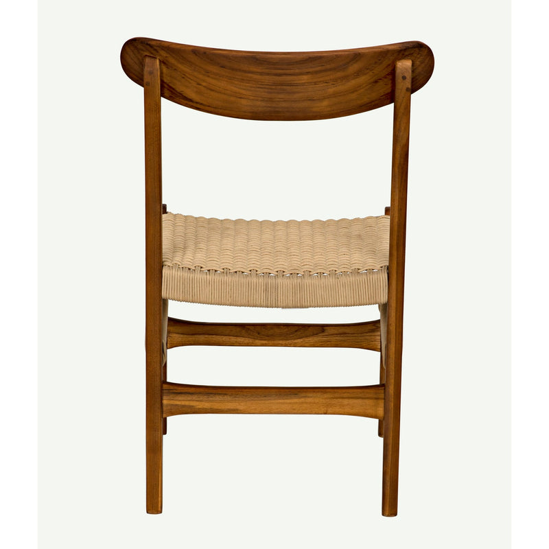 Shagira Chair, Teak with Woven Rope