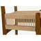 Shagira Chair, Teak with Woven Rope