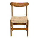 Shagira Chair, Teak with Woven Rope