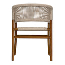 Conrad Chair, Teak with Woven Rope