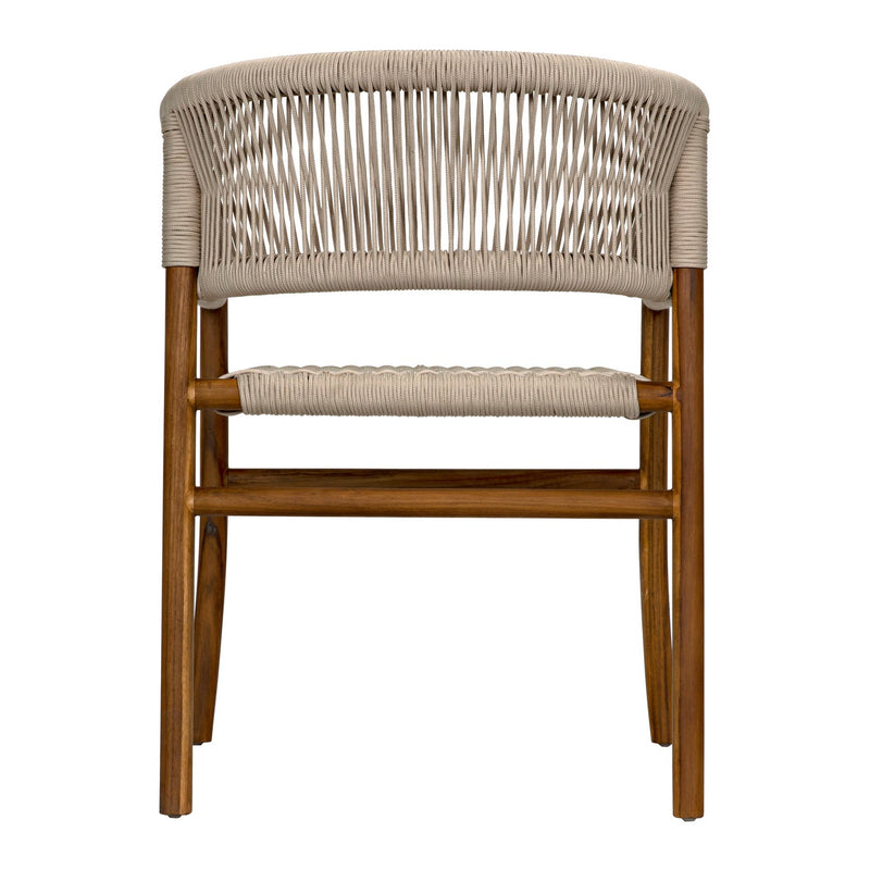 Conrad Chair, Teak with Woven Rope