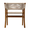 Conrad Chair, Teak with Woven Rope