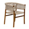 Conrad Chair, Teak with Woven Rope
