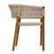 Conrad Chair, Teak with Woven Rope