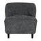 Laffont Chair w/ Grey Fabric