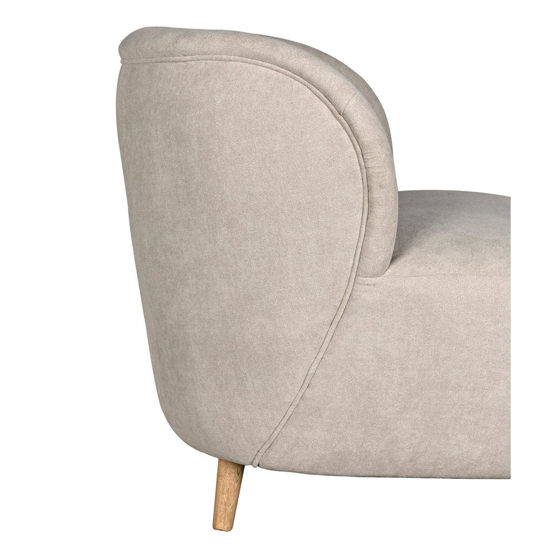 Laffont Chair w/ Wheat Fabric