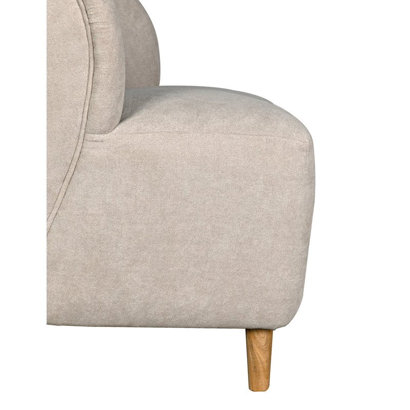 Laffont Chair w/ Wheat Fabric