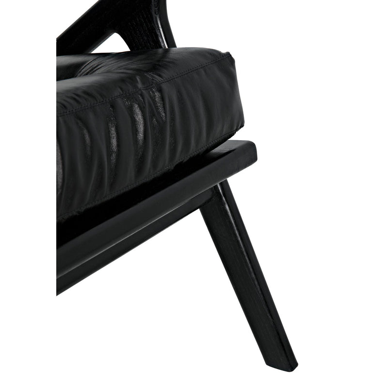 Lauda Chair with Black Leather