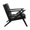 Lauda Chair with Black Leather