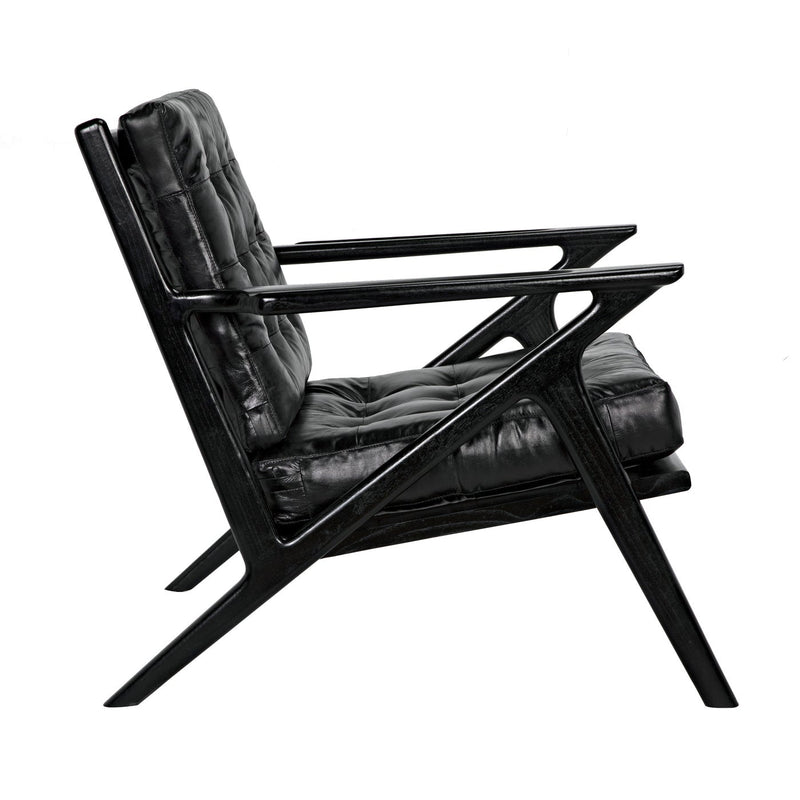 Lauda Chair with Black Leather