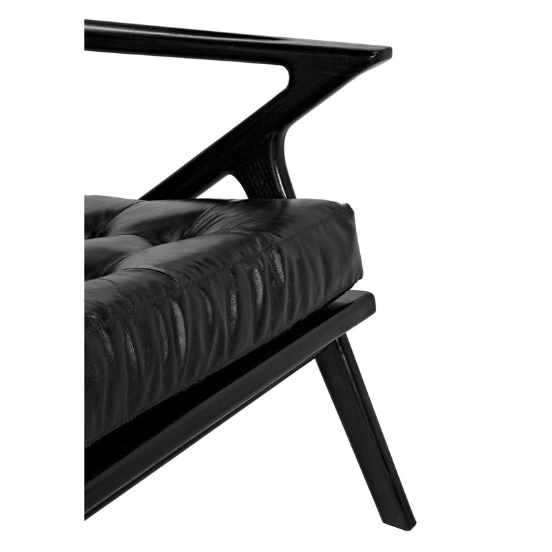 Lauda Chair with Black Leather