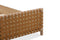 Dorsey Woven Panel Bed in Granola and Ginger