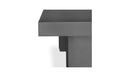 Antonius Dark Grey Outdoor Dining Table close-up