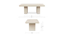 Antonius Terrazzo Outdoor Dining Table dimensions