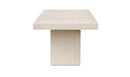 Antonius Terrazzo Outdoor Dining Table side view