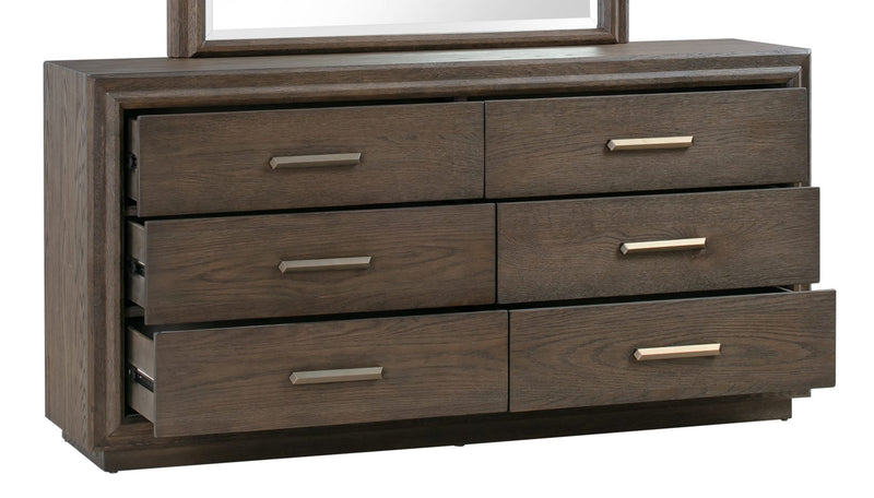 Lawson Six Drawer Wood Dresser