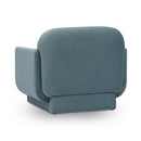 Azalea powder blue performance velvet accent chair, image 3
