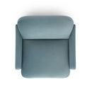 Azalea powder blue performance velvet accent chair, image 4