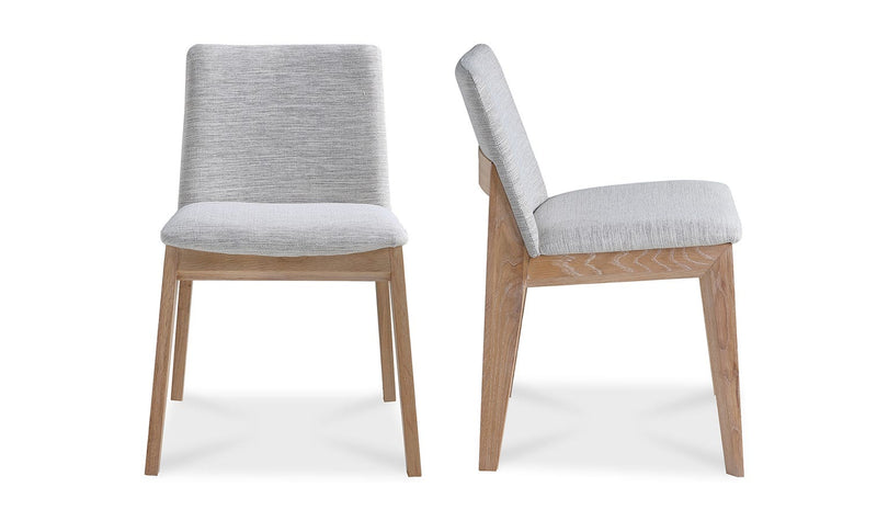 Deco Oak Dining Chair-Sef Of 2
