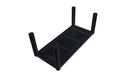 Post Dining Table Small Oak Black