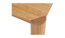 Post Dining Table Small Oak Natural