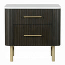 Clayten Nightstand w/Marble Top