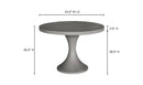 Isadora Outdoor Dining Table Grey