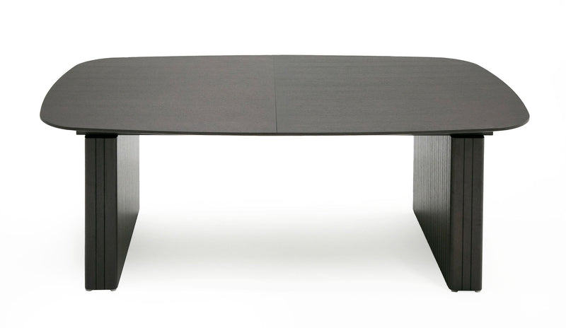 Modrest Calhoun - Modern Smoked Oak Extendable Dining Table