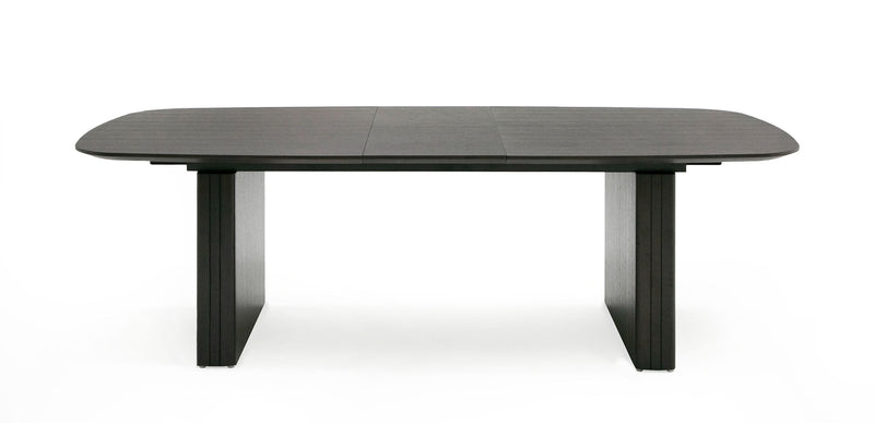 Modrest Calhoun - Modern Smoked Oak Extendable Dining Table