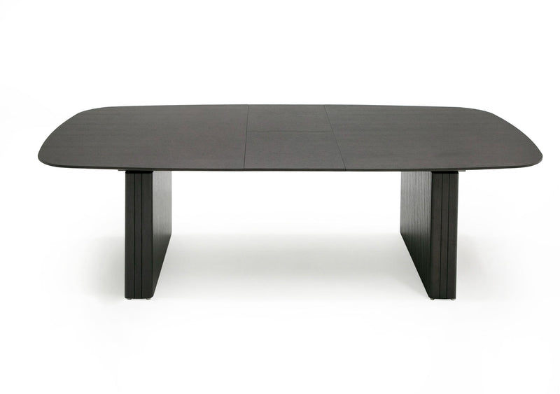 Modrest Calhoun - Modern Smoked Oak Extendable Dining Table