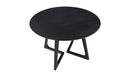 Godenza Round Dining Table Black