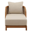 Cian Teak Outdoor Chaise