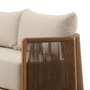 Zosia Teak Outdoor Sofa