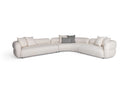 Brayton Off-White Fabric Sectional Sofa
