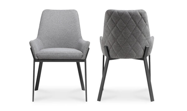 Lloyd Dining Chair Dark Grey - Set Of Two