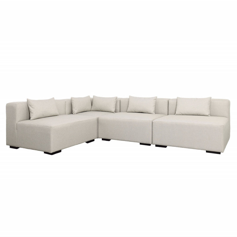 Virden Outdoor 4 pcs Modular Sectional