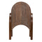Mars Chair, Dark Walnut with Details