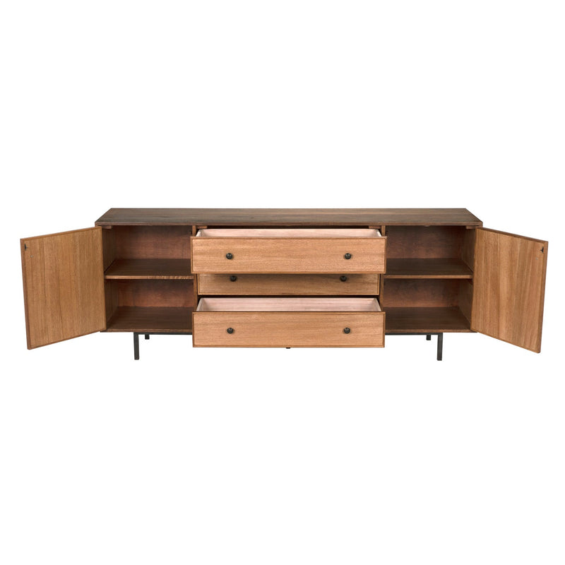Boston Sideboard, Dark Walnut
