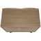 Illusion Single Sideboard with Steel Base, Bleached Walnut