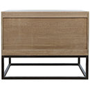 Draco Sideboard with Steel Stand, Washed Walnut