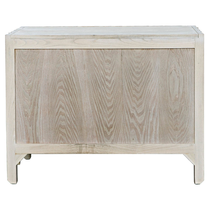 Desdemona 3 Drawer Chest, Bleached Elm