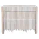 Desdemona 3 Drawer Chest, Bleached Elm