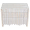 Desdemona 3 Drawer Chest, Bleached Elm